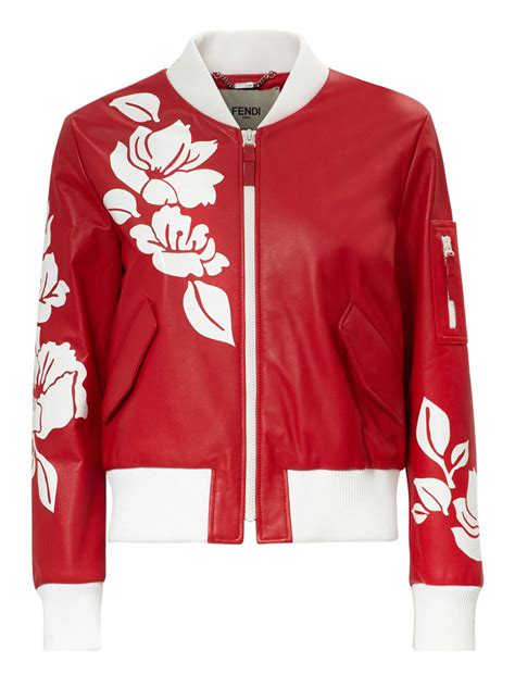 flower jacket fendi